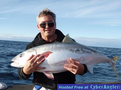 New Zealand Kingfish caught jigging with www.epicadventures.co.nz