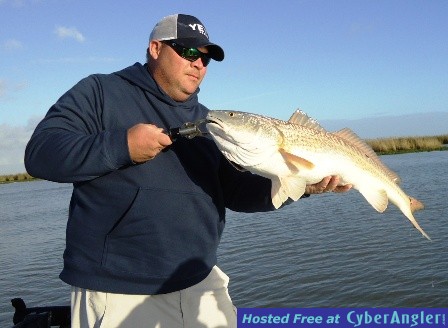 Darrin and silver redfish