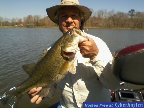 Alabama 8 pound largemouth bass caught on Lay lake!