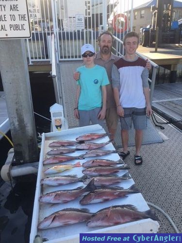 Steve and sons snapper slay
