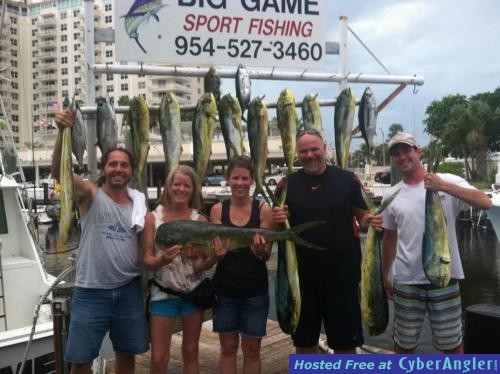 Great dolphin catch with New Lattitude Sportfishing