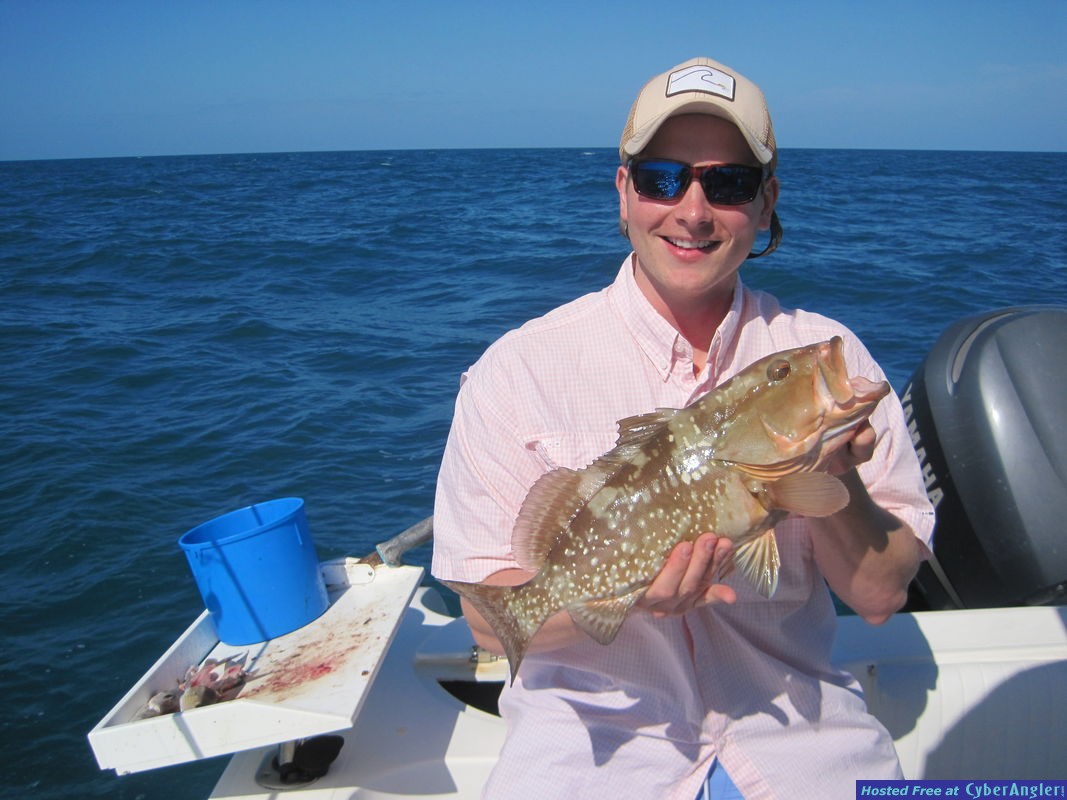 21-inch red grouper-Holthaus
