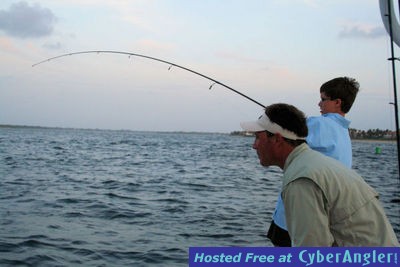 Use a fast action heavy rod for snookin around the jetties and docks