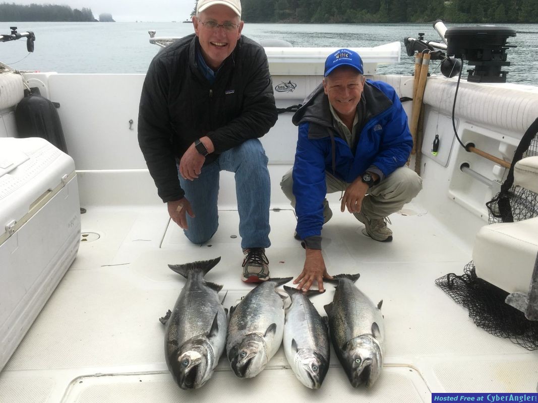 Salmon Eye Charters - August Photos