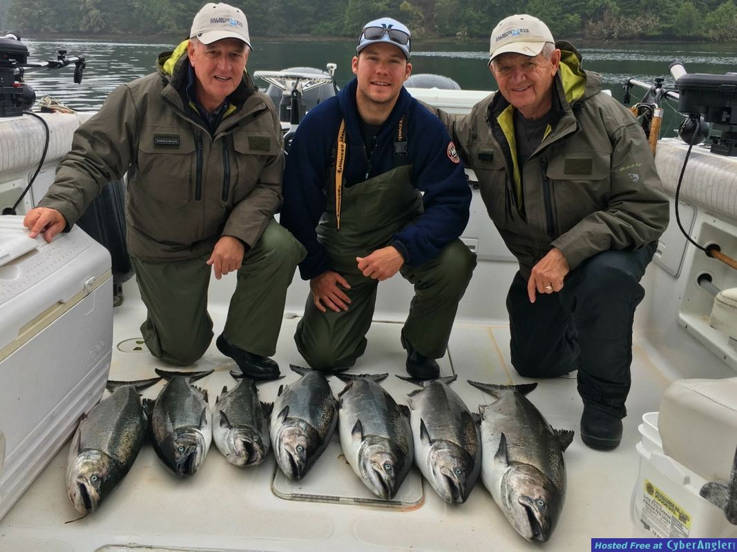 Salmon Eye Charters - August Photos