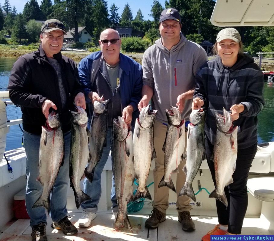 Salmon Eye Charters - August Photos
