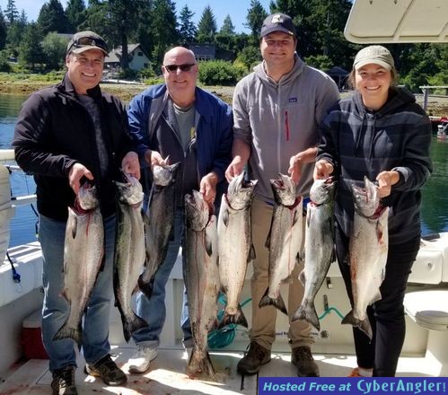 Salmon Eye Charters - August Photos