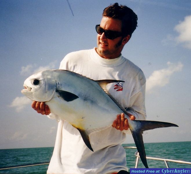 Capt. Ariel and a permit