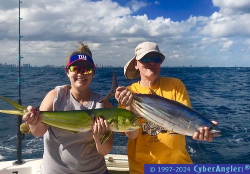 Tuna and mahi, its what’s for dinner