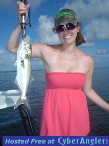 Erin Fetco's Sarasota Bay DOA Deadly Combo trout.