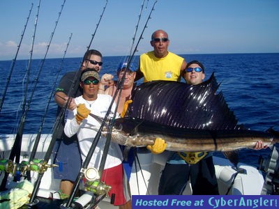 Los Suenos Costa Rica Sialfish aboard Bethina