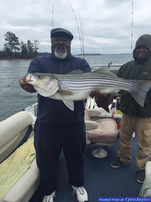 Clark's Hill/ Lake Thurmond Striper and Crappie report