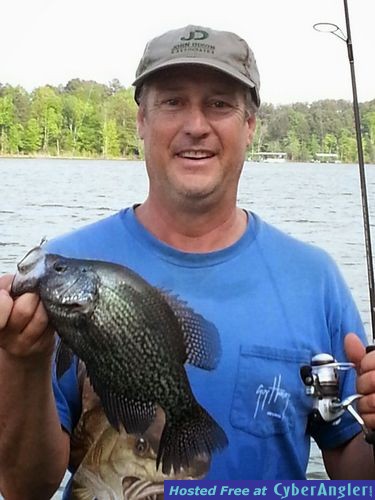 Fishing Lake Hartwell, GA