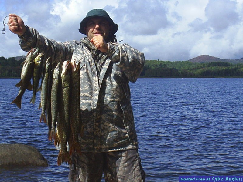 SERGE WITH SOME NORTHERNPIKE AND SMALLMOUTHBAS