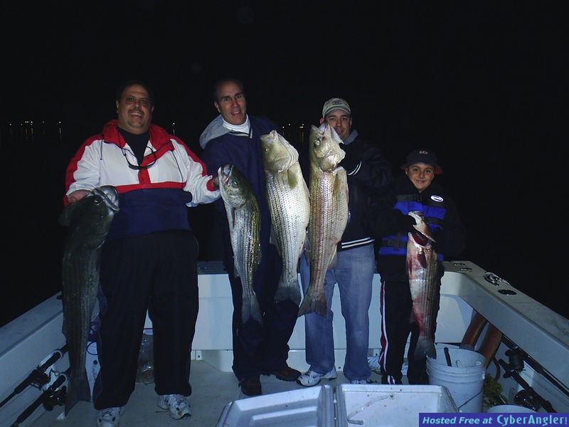 STRIPED BASS FISHING AT IT's BEST!