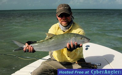 Capt. Rick Grassett's 10-lb fly bonefish