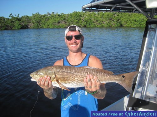 28-inch redfish released