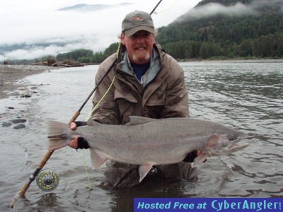 Spey Fly Fishing Steelhead Skeena River Terrace BC Canada