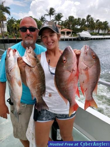 Nice_snappers_caught_aboard_the_Catch_My_Drift_with_Ryan_and_Kaylee