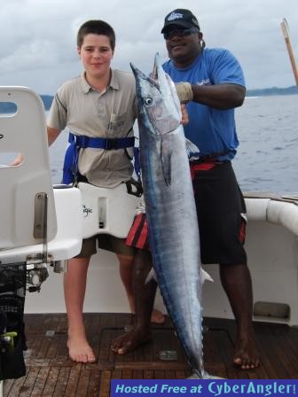 Wahoo in Fiji