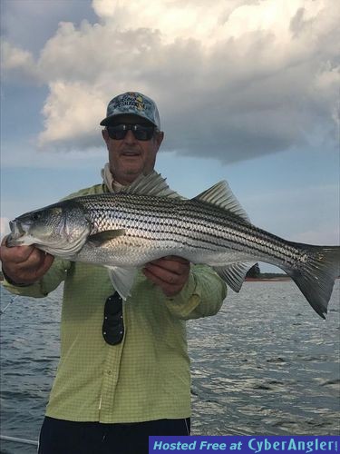 Fishing Lake Hartwell, GA