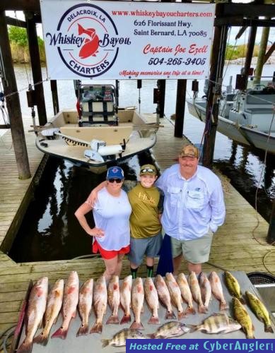 Whiskey_Bayou_Charters___Fishing_Report___Saturday_Redfishing_in_the_Delacr