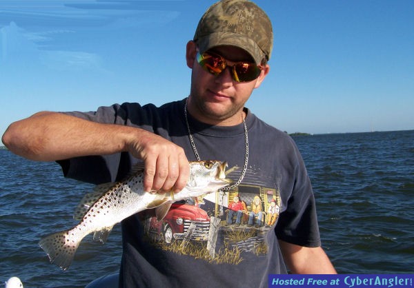 Jeremy with Banana River Trout