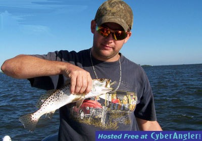 Jeremy with Banana River Trout