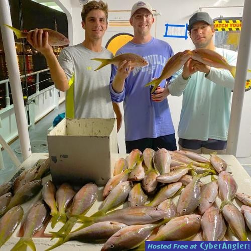 Excellent Night Fishing Aboard the Catch My Drift