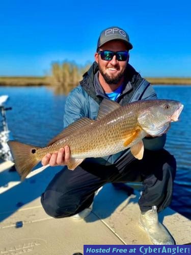 Whiskey_Bayou_Charters___Fishing_Report___Looking_for_Delacroix_Redfish_7