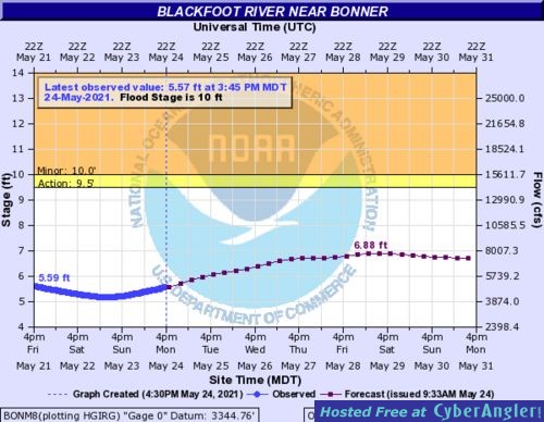 Blackfoot River Flow