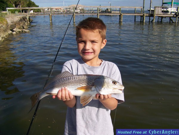 Luke's first redfish