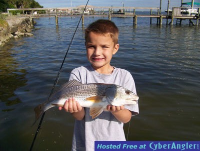 Luke's first redfish