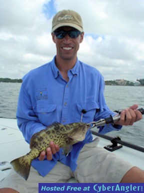 Dennis Bolte's Sarasota Bay fly grouper