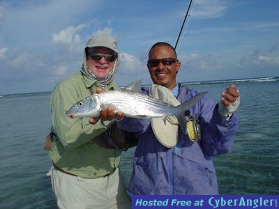 John Freeman's Turneffe Flats Lodge bonefish