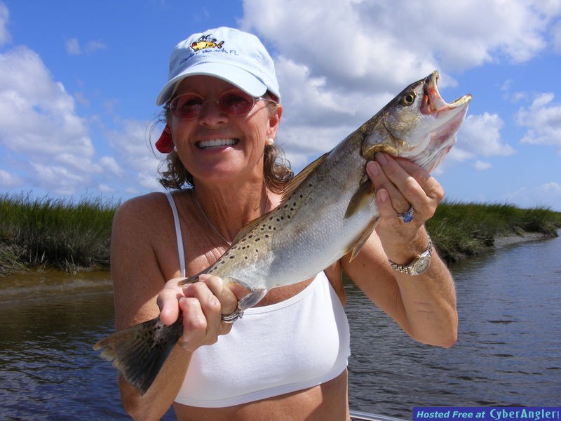 Speckled Trout-Creekside Charters