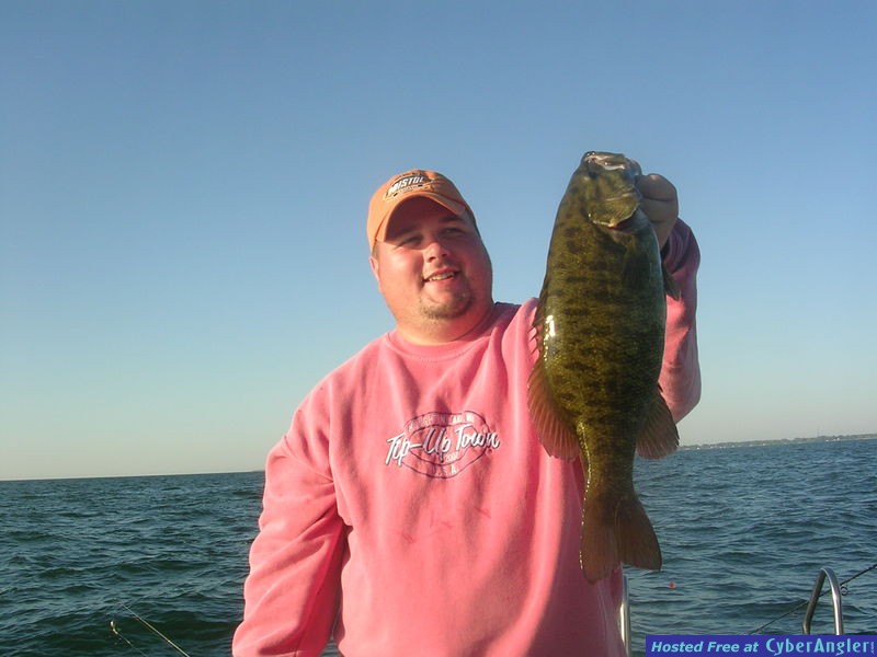 Lake Erie smallmouth bass fishing is exciting
