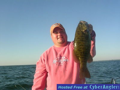 Lake Erie smallmouth bass fishing is exciting