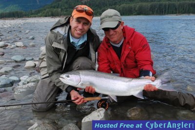 Guided Steelhead Fly Fishing Skeena River Terrace BC Canada