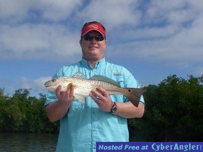 Boston John Redfish caught 12/26/2008