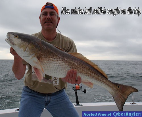 Fishing Gulf Shores for big bull redfish