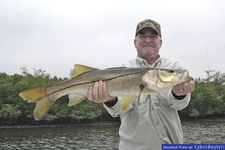 John with a Big Snook