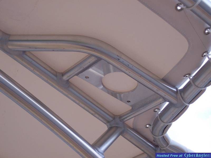 T-Top Outrigger Pre-drilled Plate
