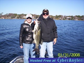 Capt Pete Matson and Capt Dawn Works-Dennis 13lbs. 5 ozs.