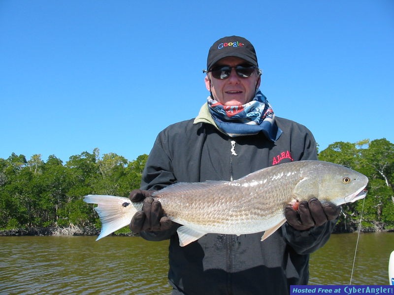 Alan Madison with a nice backcountry red.
