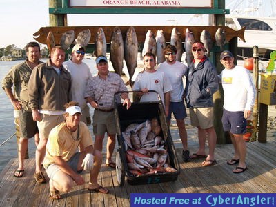 Orange Beach, AL Fishing with Action Charter on the C.A.T.