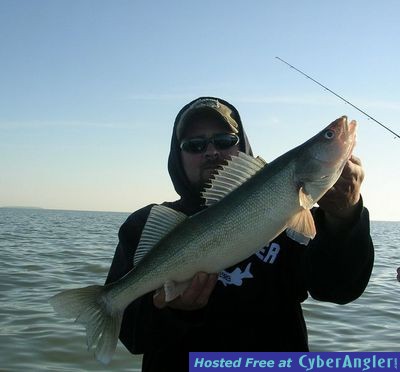 Walleye fishing on Lake Erie