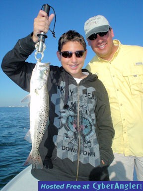 Marc Chiapperino's Sarasota Bay CAL jig trout
