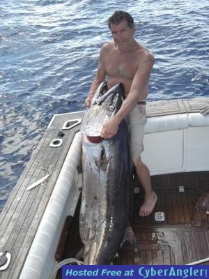 Nearly took the All Tackle Dogtooth Tuna world record today...