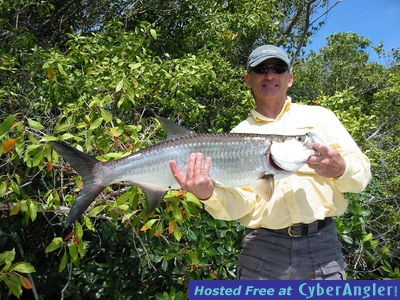 Bob Sova with Backcountry Tarpon